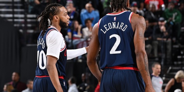 鲸鱼直播tv版-关键卡位战！快船VS开拓者首发：加兰&amp;amp;伦纳德出战 阿夫迪亚登场